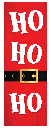 Decoración de Puerta HoHoHo C/1