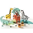 Kit De Decoracion De Mesa Get Wild / Selva C/1