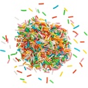 Confeti Fideos Azúcar Colores 100g