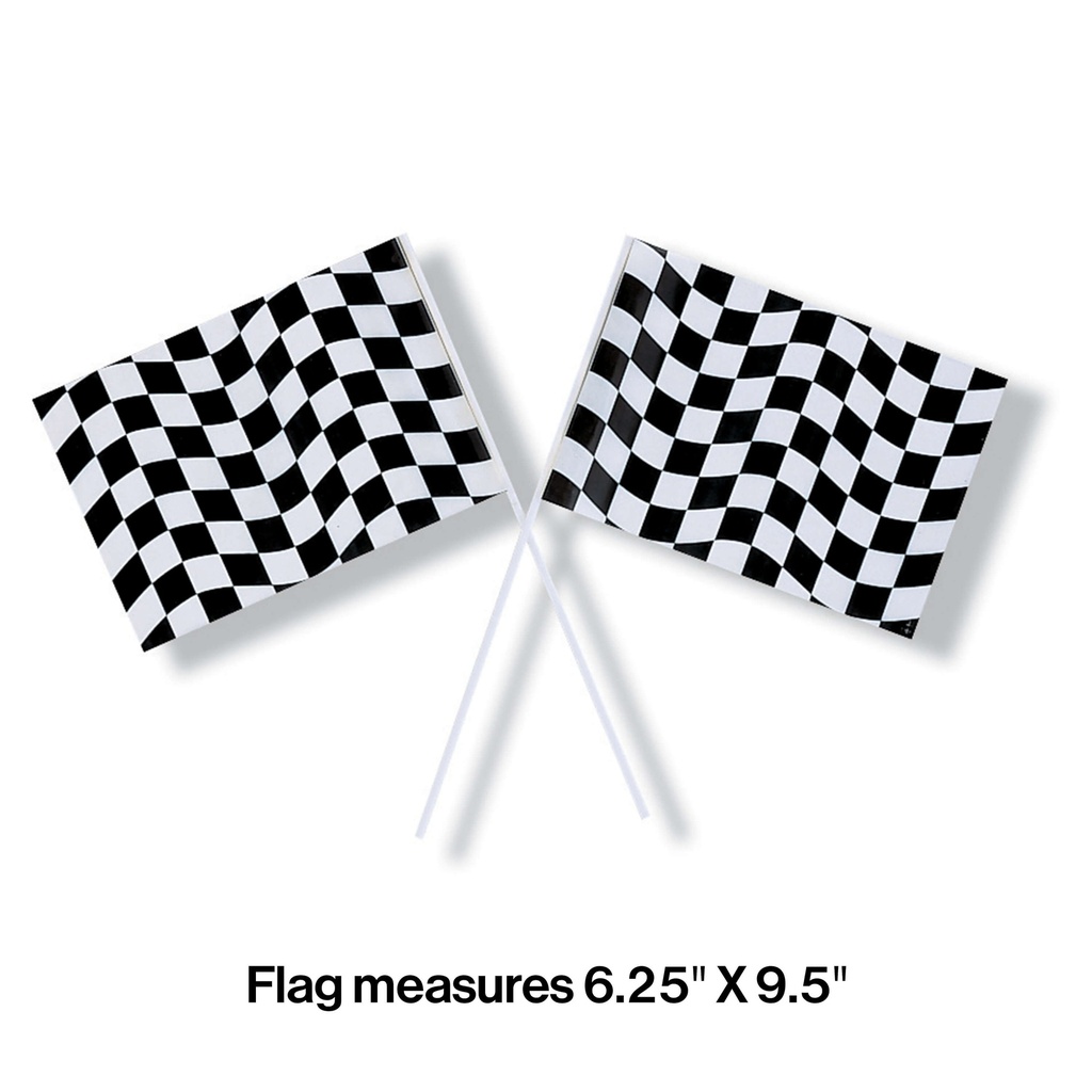 Black and White Check Flag C/1