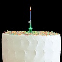 Vela Led Numero 1 C/1