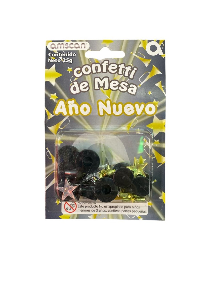 Confetti De Mesa Año Nuevo Sombreros / Estrellas