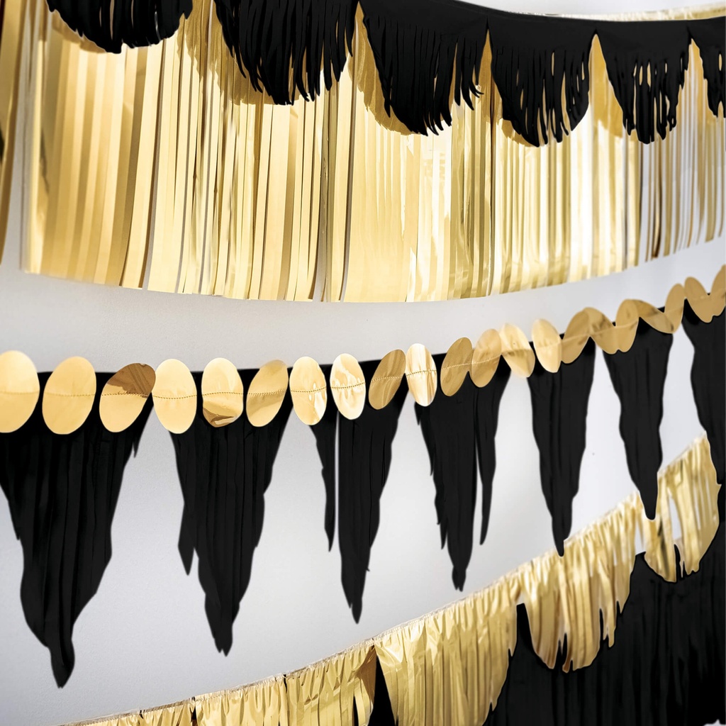Banner Kit Oro y Negro C/1