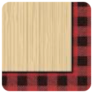 Servilleta G Plaid Lumberjack C/16