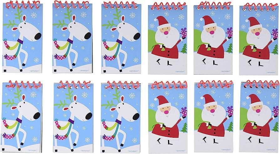 HolidayFavors Notepads Navidad