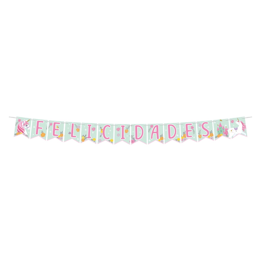 Banderin Unicornio C/1