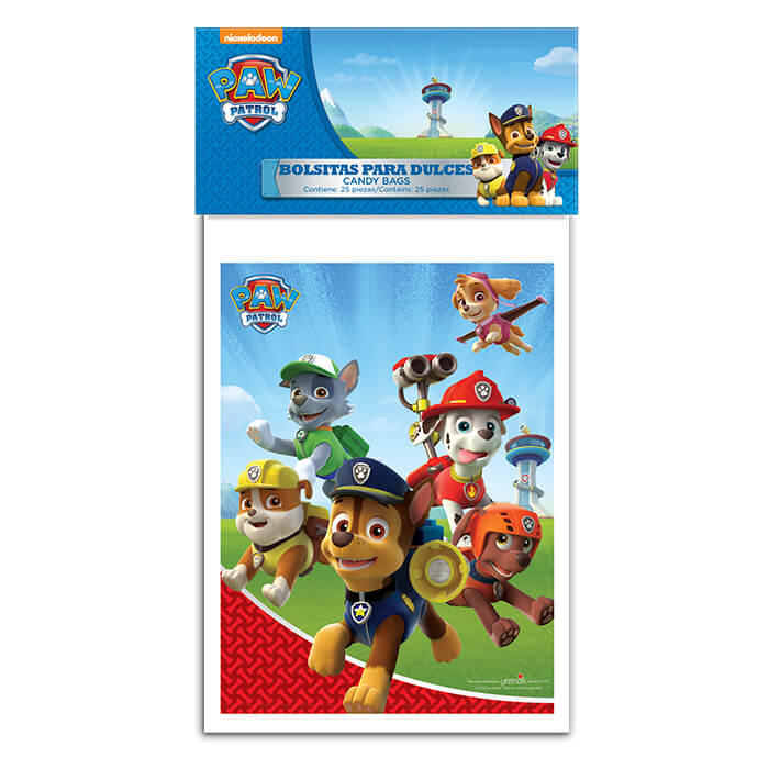 Bolsa Dulcera Paw Patrol Niño C/25
