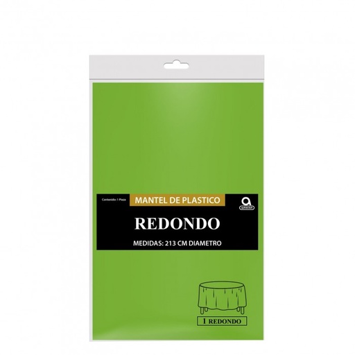 Mantel Redondo Verde Kiwi C/1