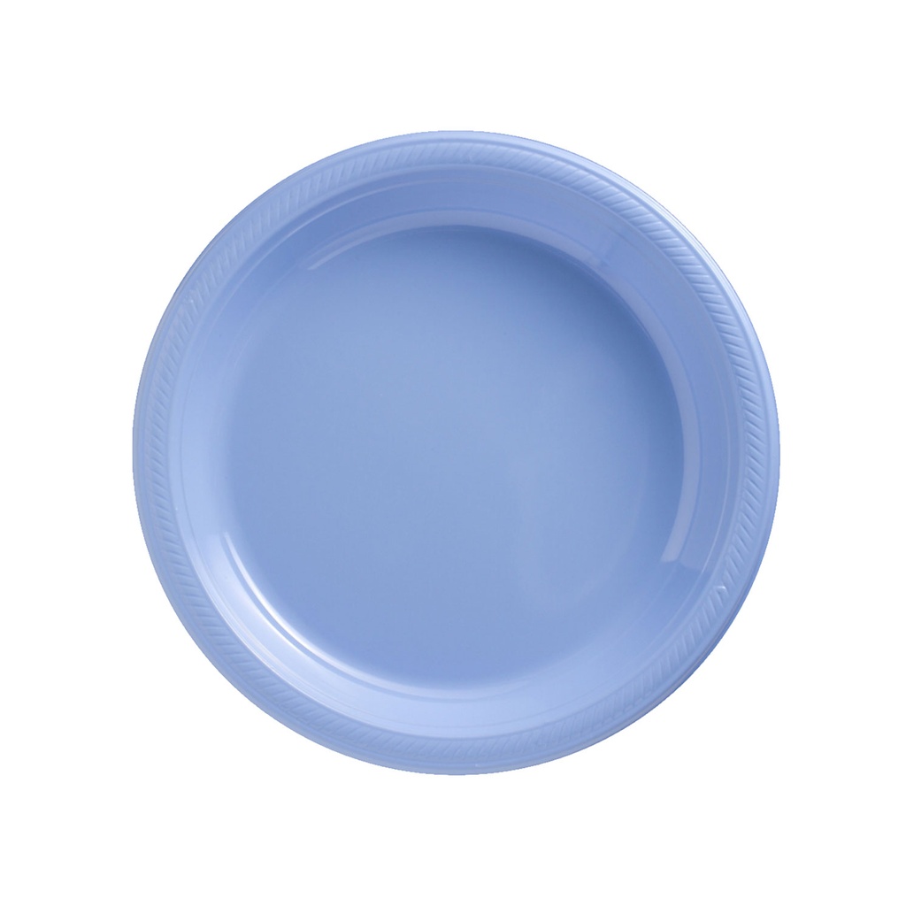 Plato 7" Azul Pastel C/20