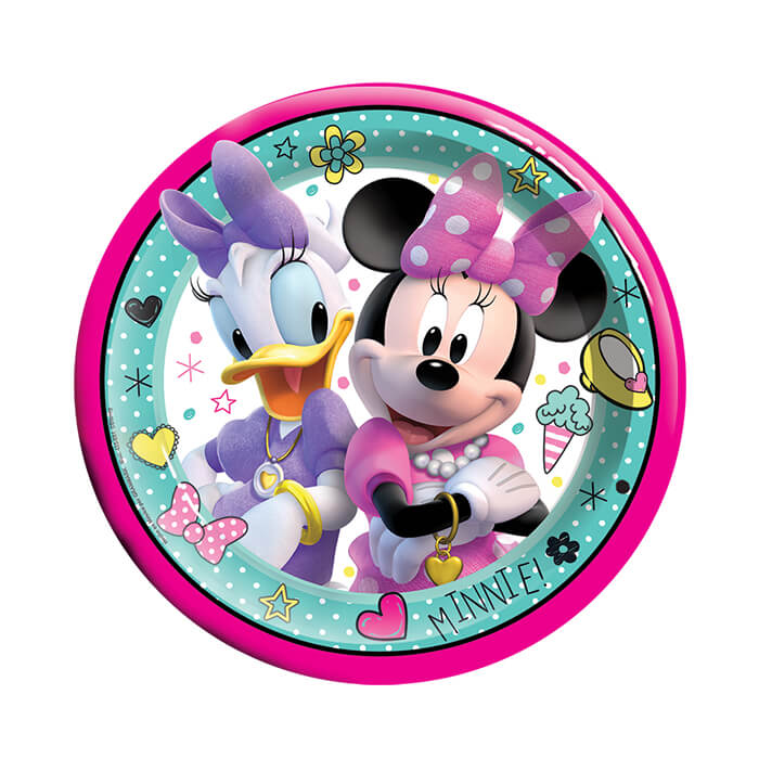 Plato 7" Minnie Mouse C/6