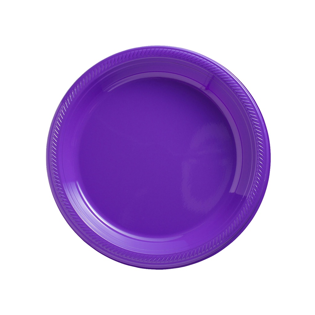 Plato 7" Morado C/20