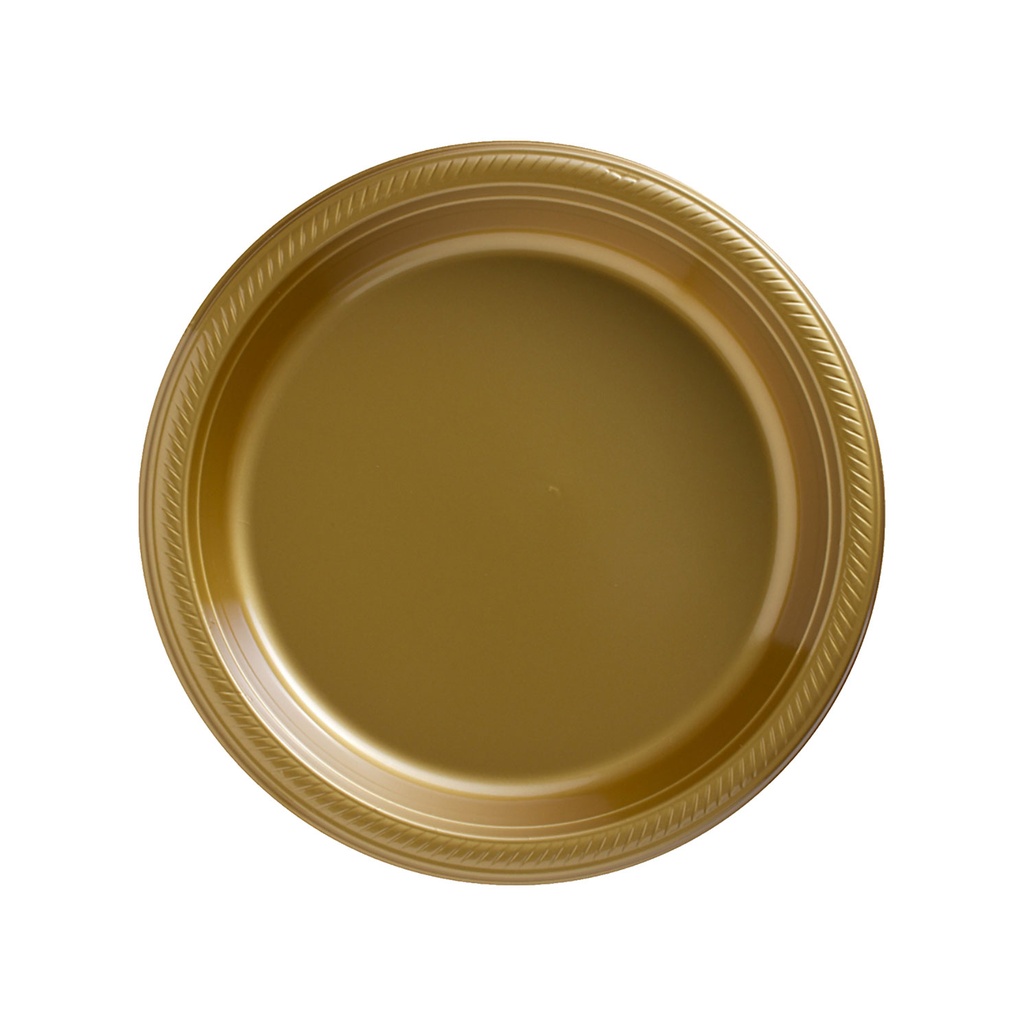 Plato 7" Oro C/20