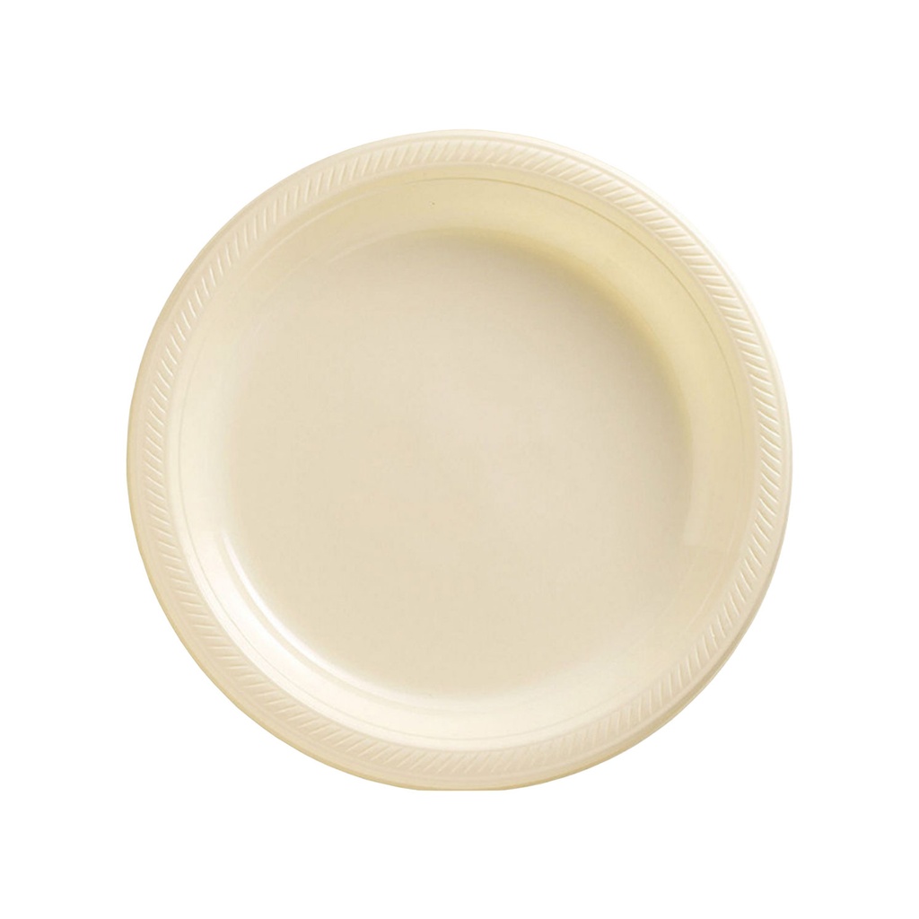 Plato 7" Vainilla C/20