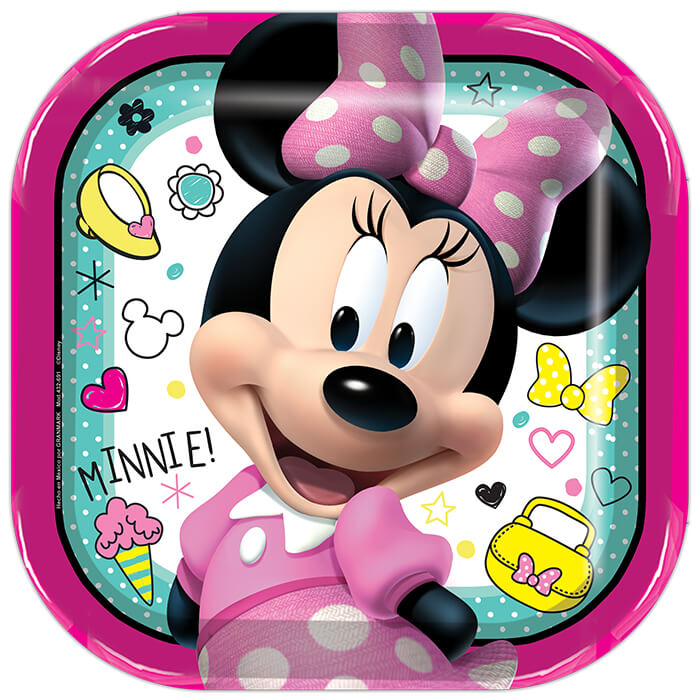 Plato 9" Minnie Mouse C/6