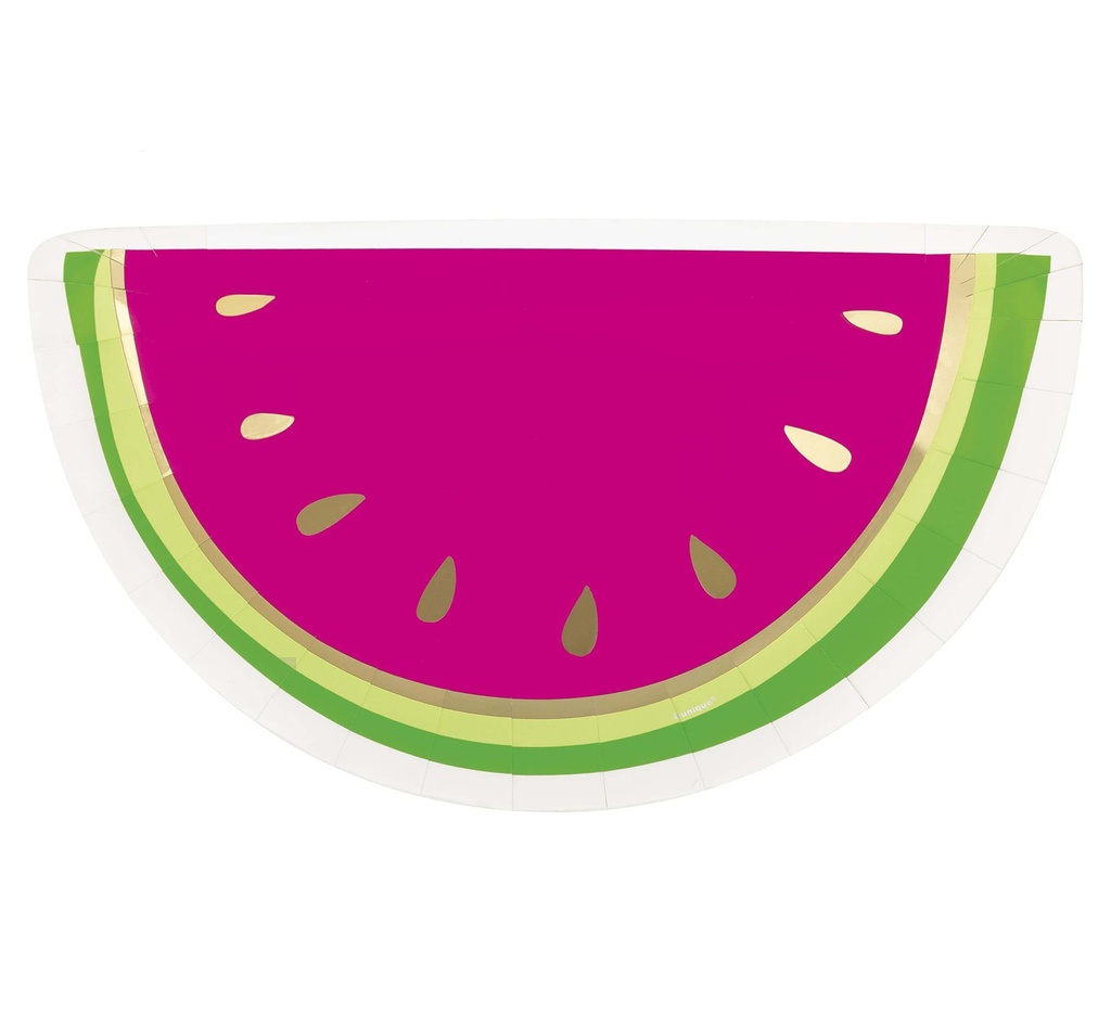 Plato 9" Sandia Sweet & Succulent C/8