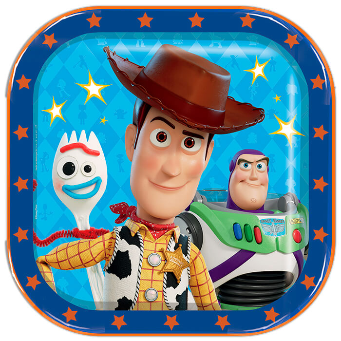 Plato 9" Toy Story 4 C/6
