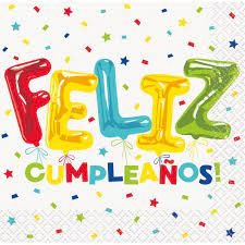 Servilleta CH Feliz Cumple Balloon C/16