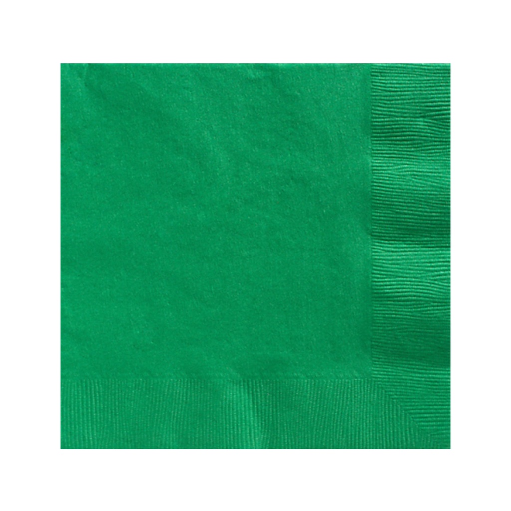 Servilleta CH Verde Bandera C/40