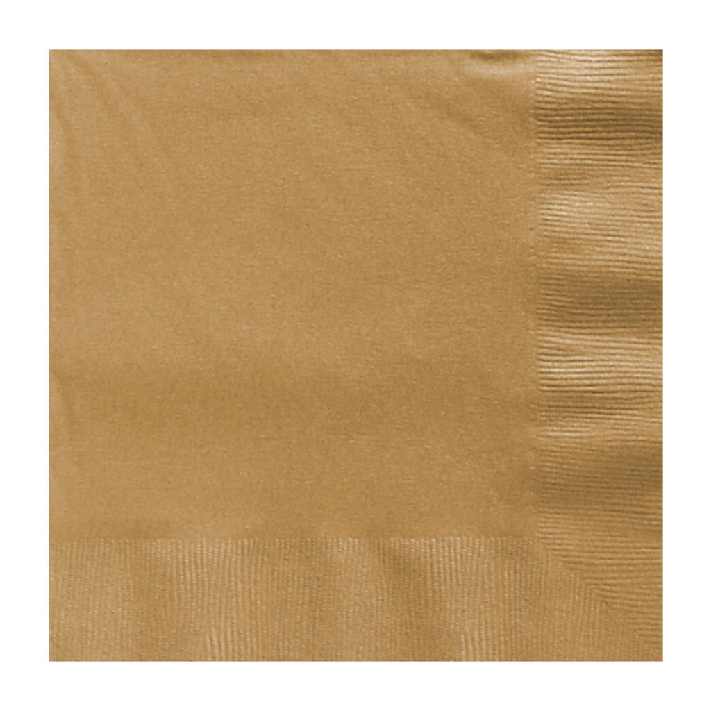Servilleta G Oro C/40