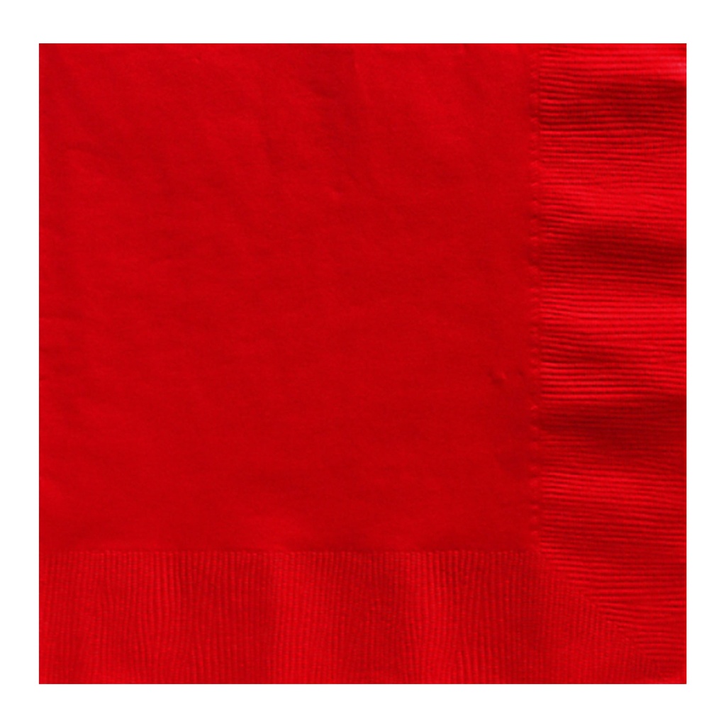 Servilleta G Rojo C/40