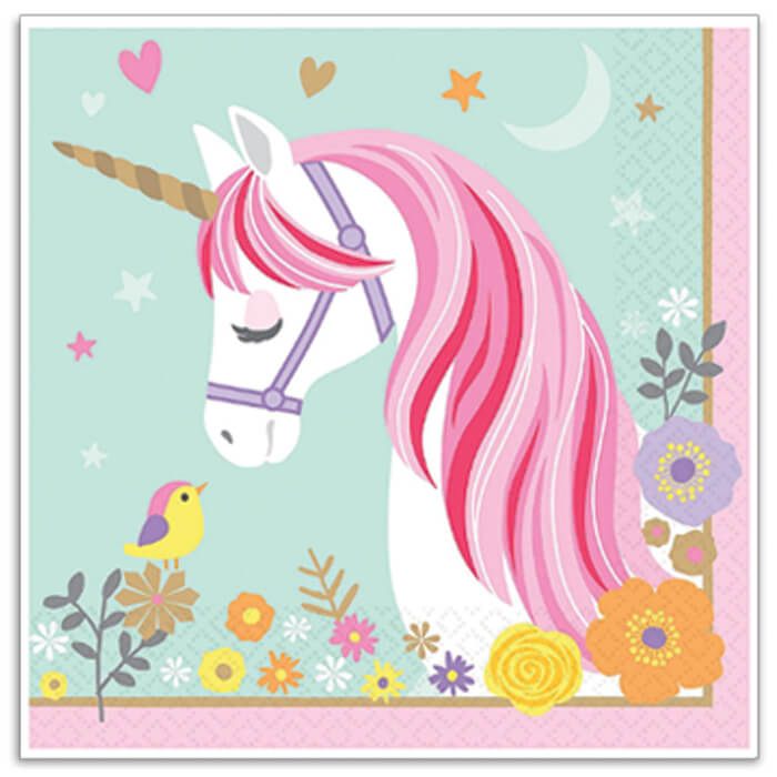 Servilleta G Unicornio C/16