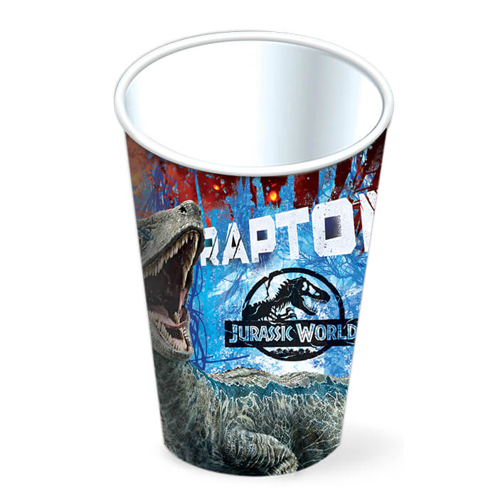 Vaso 9oz Jurassic World 2 C/6