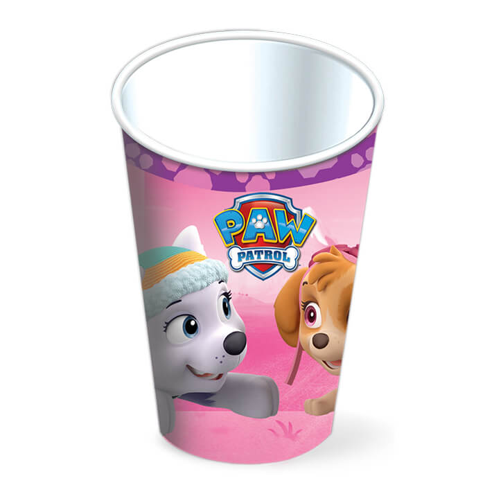 Vaso 9oz Paw Patrol Niña C/6