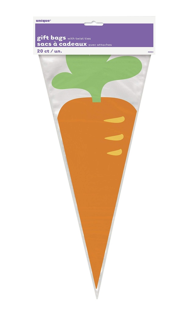 Bolsa Celofan Zanahoria C/20