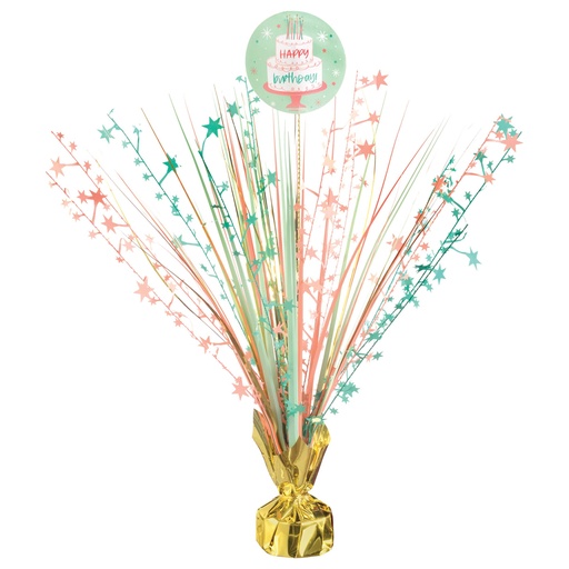 Centerpiece Spray Happy Cake Day C/1