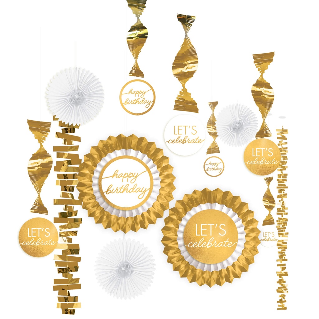 Decorating Kit Golden Age Birthday C/1