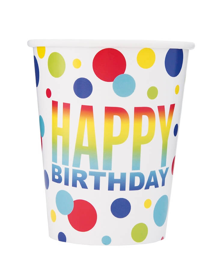 Vaso Rainbow Spots C/8
