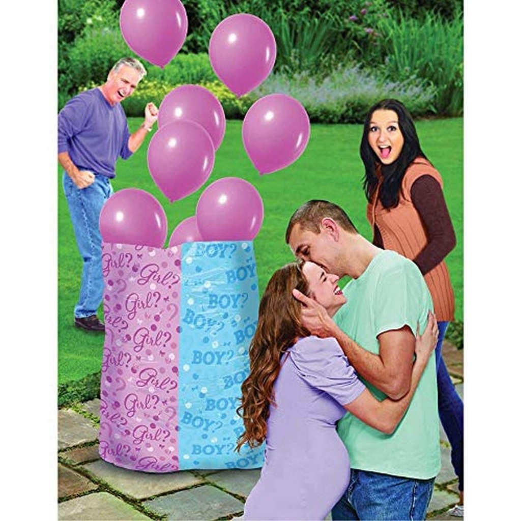 Bolsa Globos Gender Reveal C/1