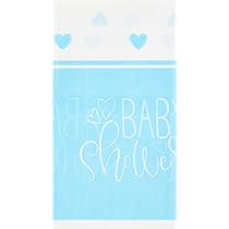 Mantel Blue Hearts Baby Shower C/1