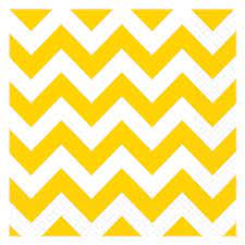 Servilleta G Chevron Amarillo c/16