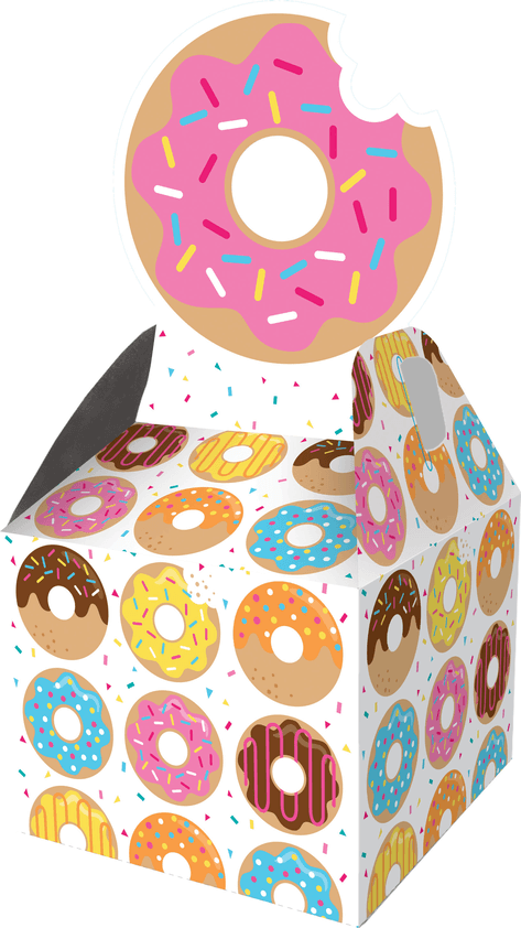 Favor Boxes Donut Time C/8