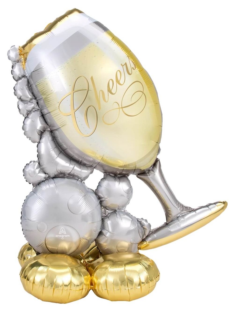 AirLoonz Bubbly Wine Glass C/1