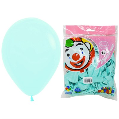 Bolsa De Globos 12" Macarron Menta C/50