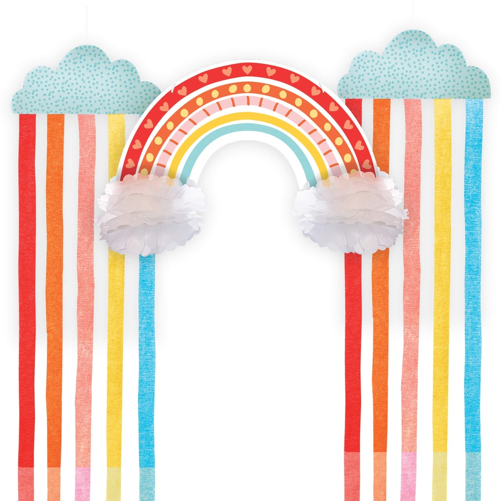 Hanging Deco Retro Rainbow C/3