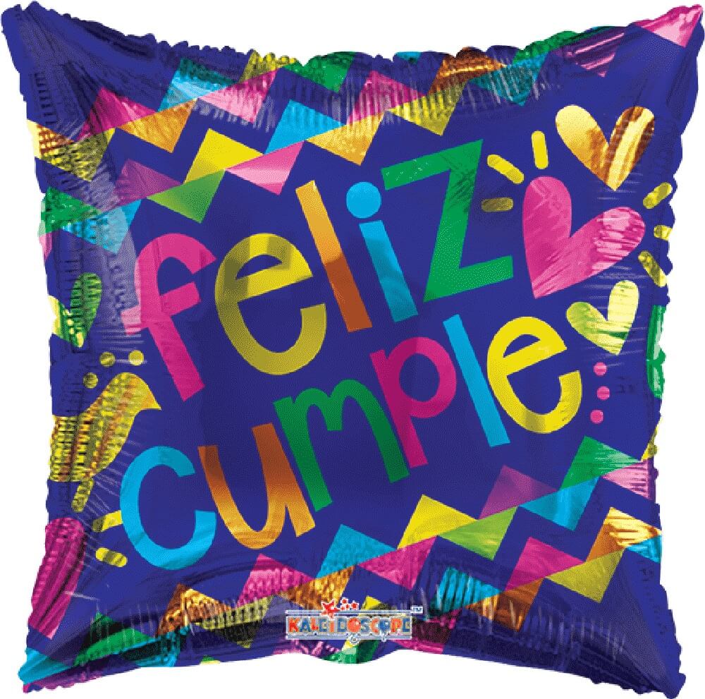 Globo 18" Feliz Cumple Mex C/1