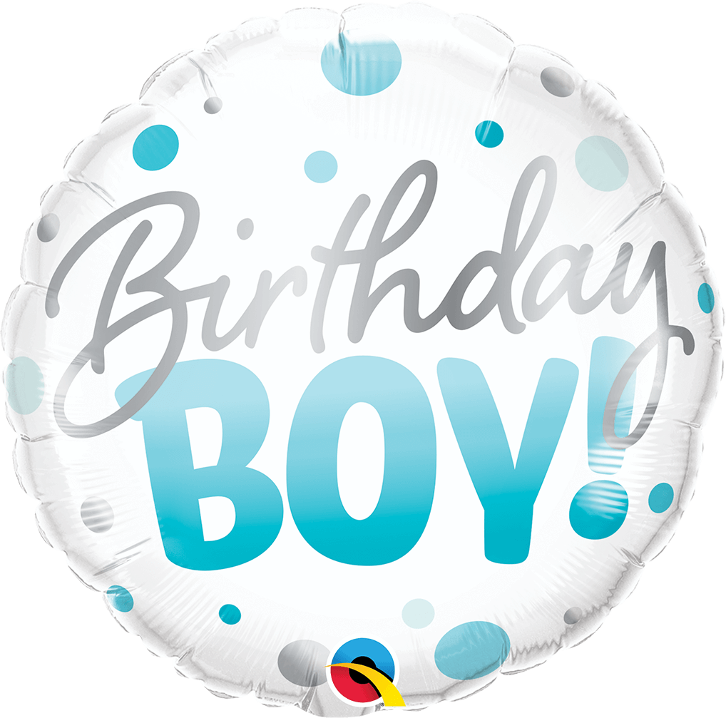 Globo 18" Birthday Boy! C/1