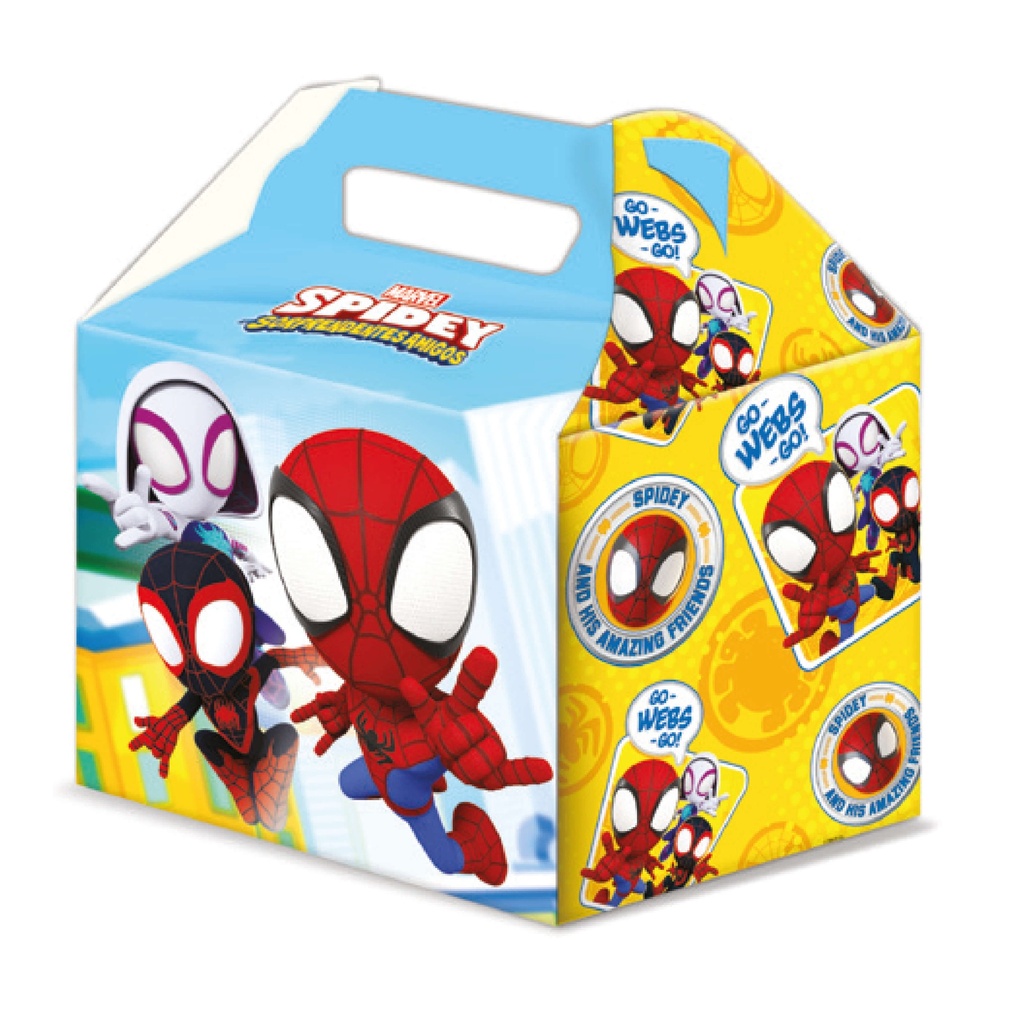 Caja Para Dulces Spidey C/6