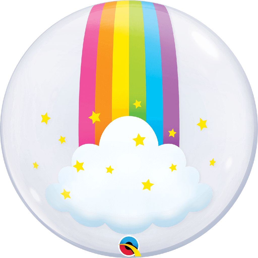 Burbuja 22" Arcoiris C/1
