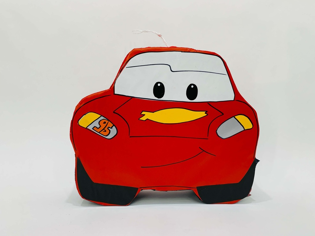 Piñata Tambor Carro Rojo C/1