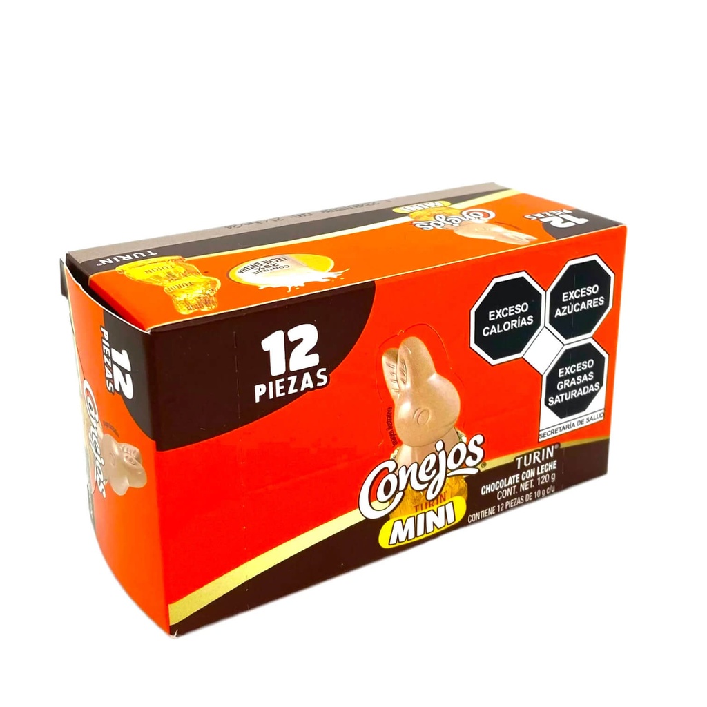 Conejo Chocolate Turin Mini C/12