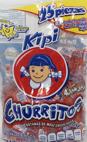 Churritos Kipi C/25