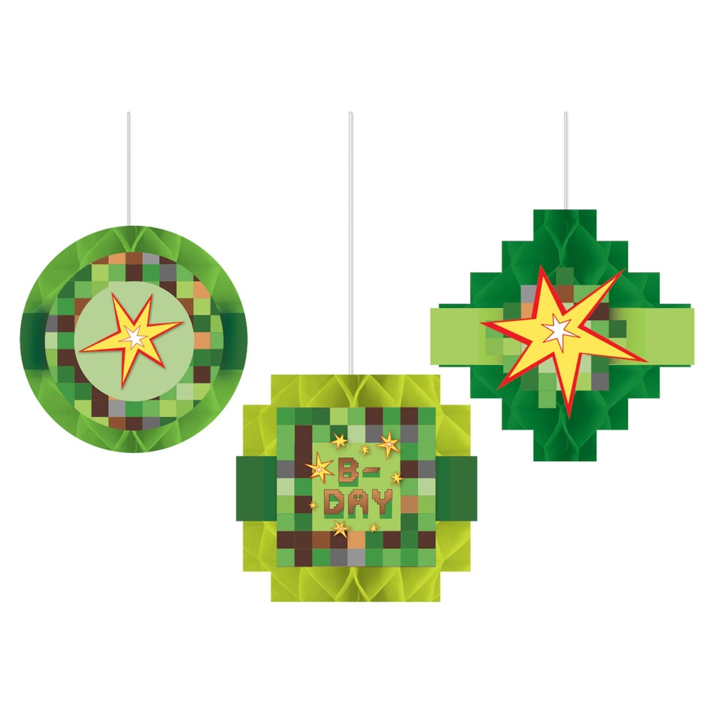 Honeycomb Decorations TNT Party C/1