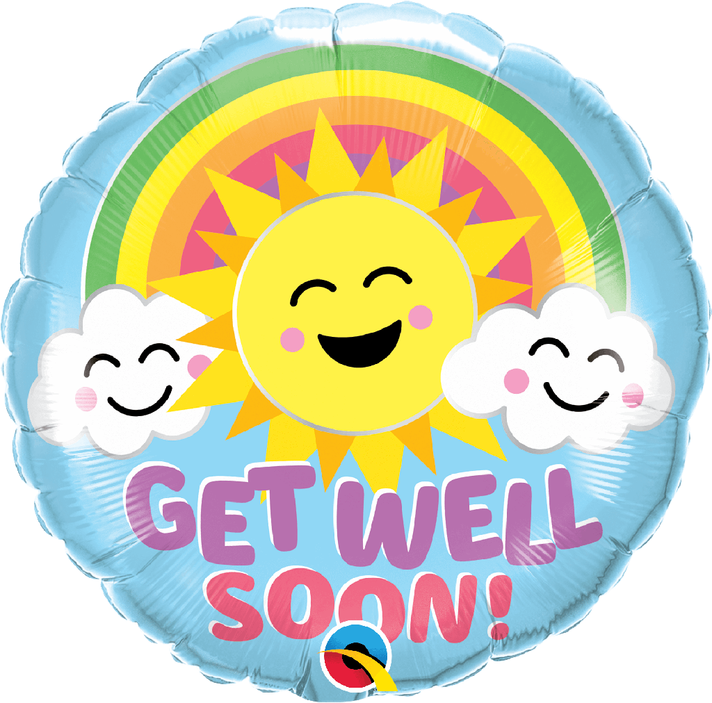 Globo 18" Get Well Soon C/1