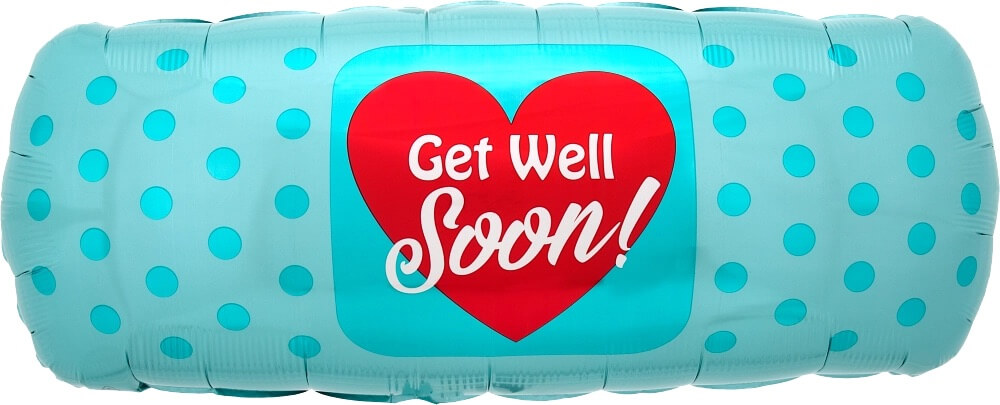 Globo 36" Get Well Soon BandAid C/1