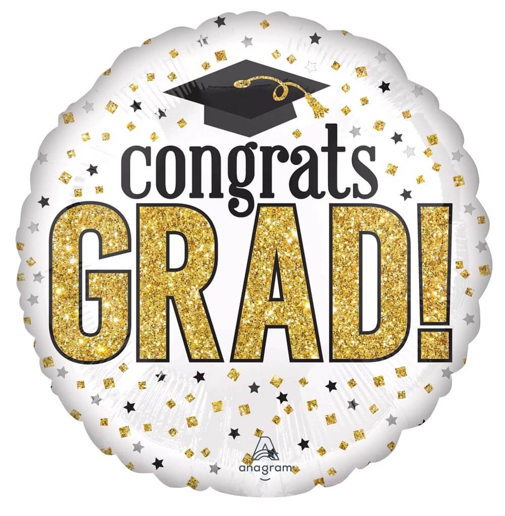 Globo 36" Congrats Grad Sparkle C/1