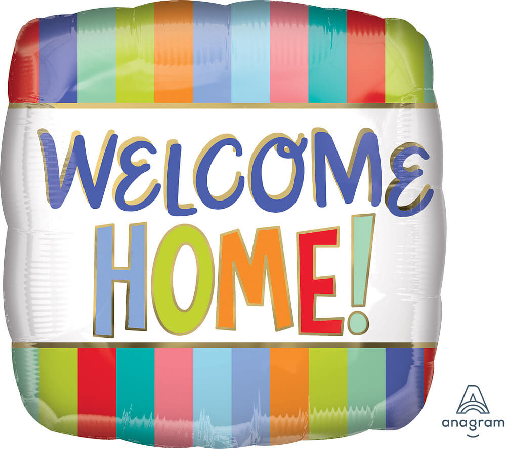 Globo 18" Welcome Home Stripes